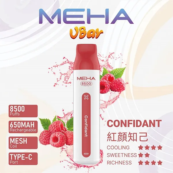 魅嗨拋棄式／一次性電子煙8500口 紅顏知己